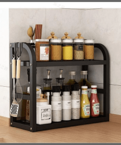 2 Layer multifunctional rack