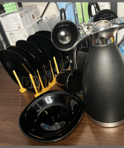 13pc All Black Breakfast set