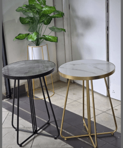 Pure marble Nordic luxury coffee table