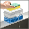 2-in-1 Soap Dispenser with Sponge Holder