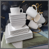 24Pcs Square dinner set