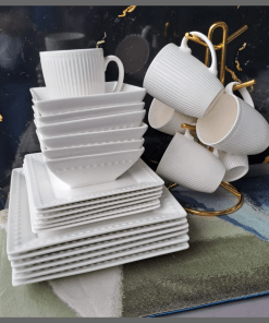 24Pcs Square dinner set