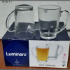 6 Luminarc New Morning clear Mugs