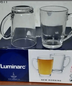6 Luminarc New Morning clear Mugs