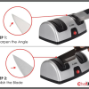Big size  high quality 4 slot 2 stage electric knife sharpener
