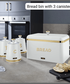 Large 15Litre Storage Capacity with 3 canisters of 1.3L