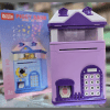 Cartoon Finger print electronic piggy home bank with music