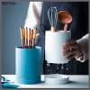 2L Porcelain Ceramic kitchen cutlery Organizer With Water Holder