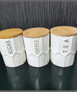 3 pcs set Ceramic canisters