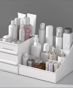 Cosmetic Storage Box with Drawers
