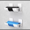 2pcs Non-Drilling Kitchen Storage Rack
