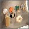 2pcs Luxury punch free multifunctional wall hooks