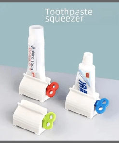 Roll up toothpaste squeezer