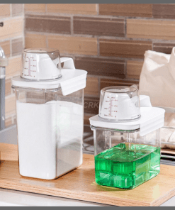 1.8L Acrylic laundry detergent storage container