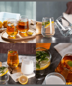 6Pcs  Glass cup