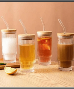 350ml Borosilicate glass coffee /milk/juice/water Tumbler