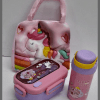 Decorative kids set with insulated bag