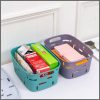 Multipurpose sundries storage basket with lid