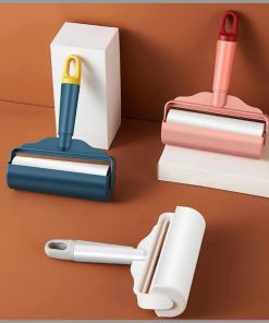 16cm Lint Roller Set Sticky Clothes Roller Brush Dog Cat Pet Hair Remover