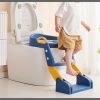 3-in-1 toilet trainer seat with a ladder and potty