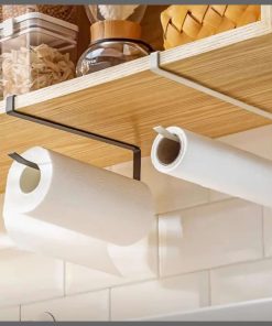 Punch-Free Tissue Holder, Hanging Paper Towel Rack