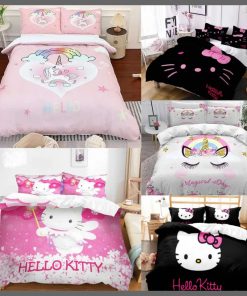 3 in 1 Cartoon Themed Kids Duvet  cover set