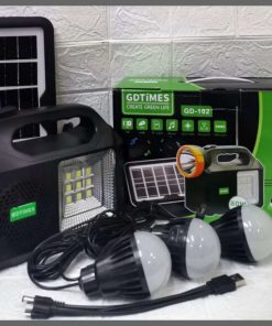 Gdtimes Solar lighting kit with Panel