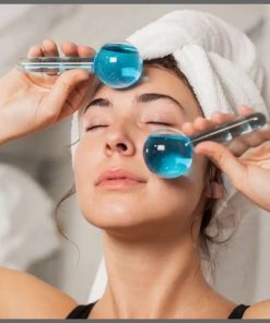 2pcs Ice Globes for Facials Massage Tool Set