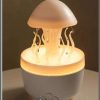 Raindrop Aromatherapy Cute Jellyfish rotating Air humidifier