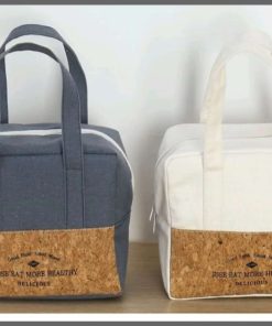 Portable food storage Highly insulated Bags with zipper closure and Handles