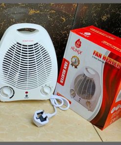 Room heater with fan