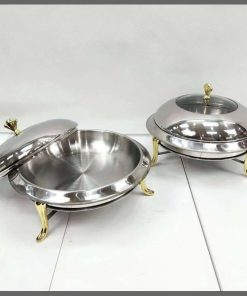 Stainless steel 28cm furnace chafing dish food warmer