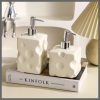 Rabbit Cheese ceramic  bottled Home Liquid Soap Dispenser
