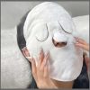Cotton hot compress towel soft wet compress steamer heating face towel