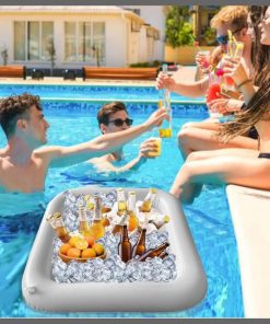 Square Swimming pool inflatable tray