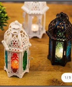 Vintage hanging candle holder