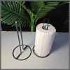 Black Paper Towel Holder / Tissue Stand