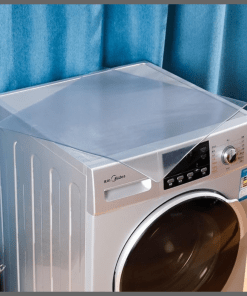 Transparent silicone washing machine/fridge top mat