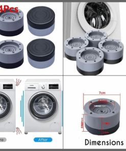 4pcs Universal Washing Machine Anti-Vibration Pads