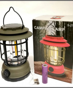 Portable Emergency Light – USB Direct Charging & Solar Charging
