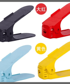 Adjustable shoe space saver organizer