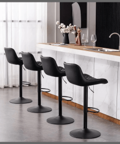 Kitchen Island Stool in Leather