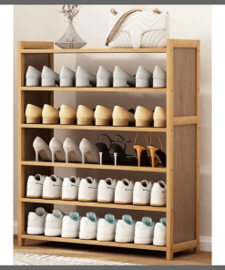 6 Layer Bamboo shoe rack