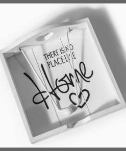 Wooden serviette holder