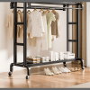 Household Clothes Rack with a shelf