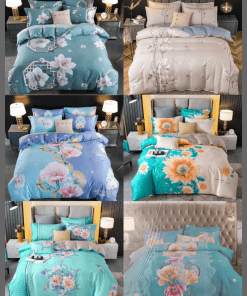 5*6 Luxury Nordic style Cotton Microfiber Duvet cover set