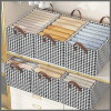 Non-woven checked Wardrobe Clothes Organizer