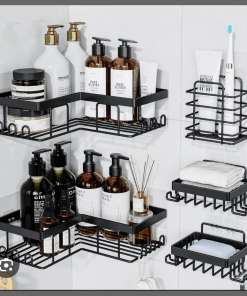 5in1 bathroom shelf organizer