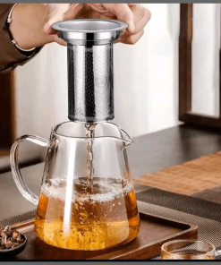 1L Borosilicate Tea decanter with infuser