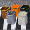Elegant Quilted multi-section pen holder